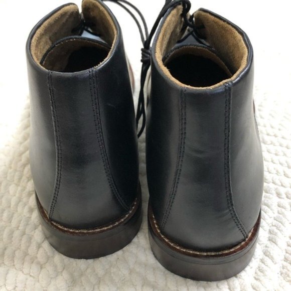 Brand New! Stafford Black Leather Cap Toe Oxford, 12M main image 5